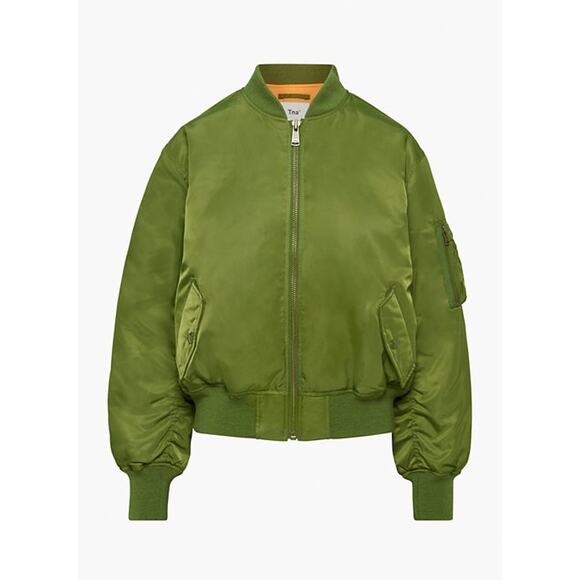 TNA Jackets & Blazers - Tna 'Tahoe' Green Bomber Jacket Size M - NWT